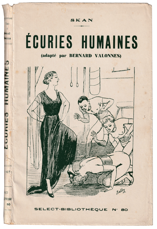 Ecuries humaines - Select-bibliothèque #80 - couverture